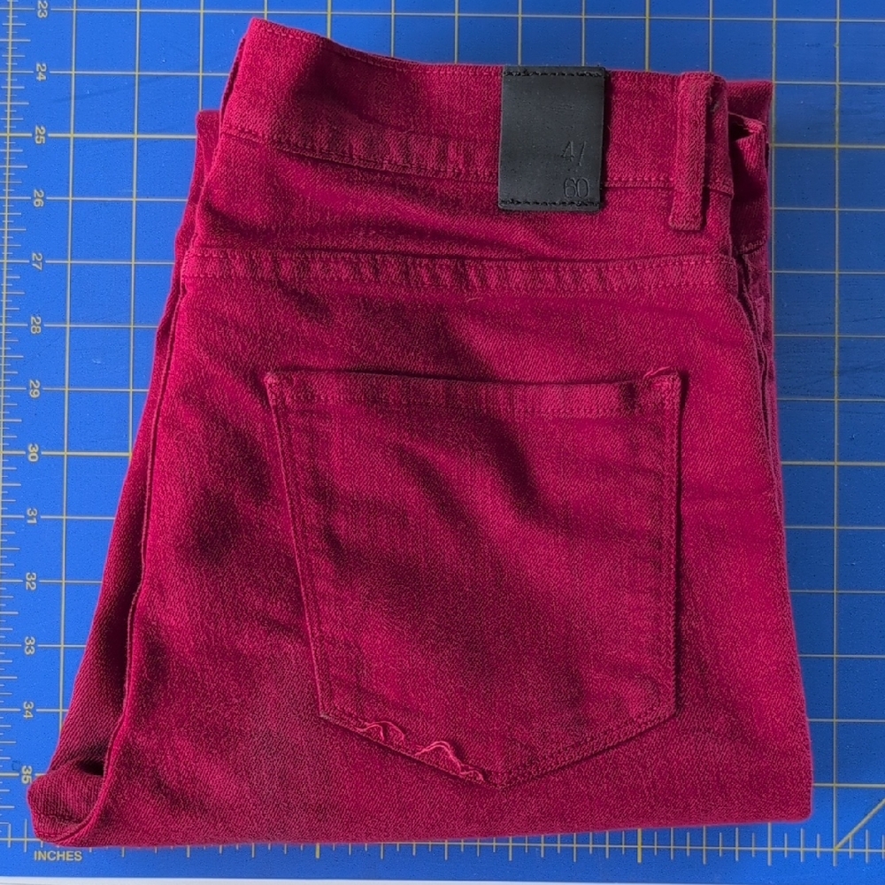 Women's Raleigh Denim Red Jeans